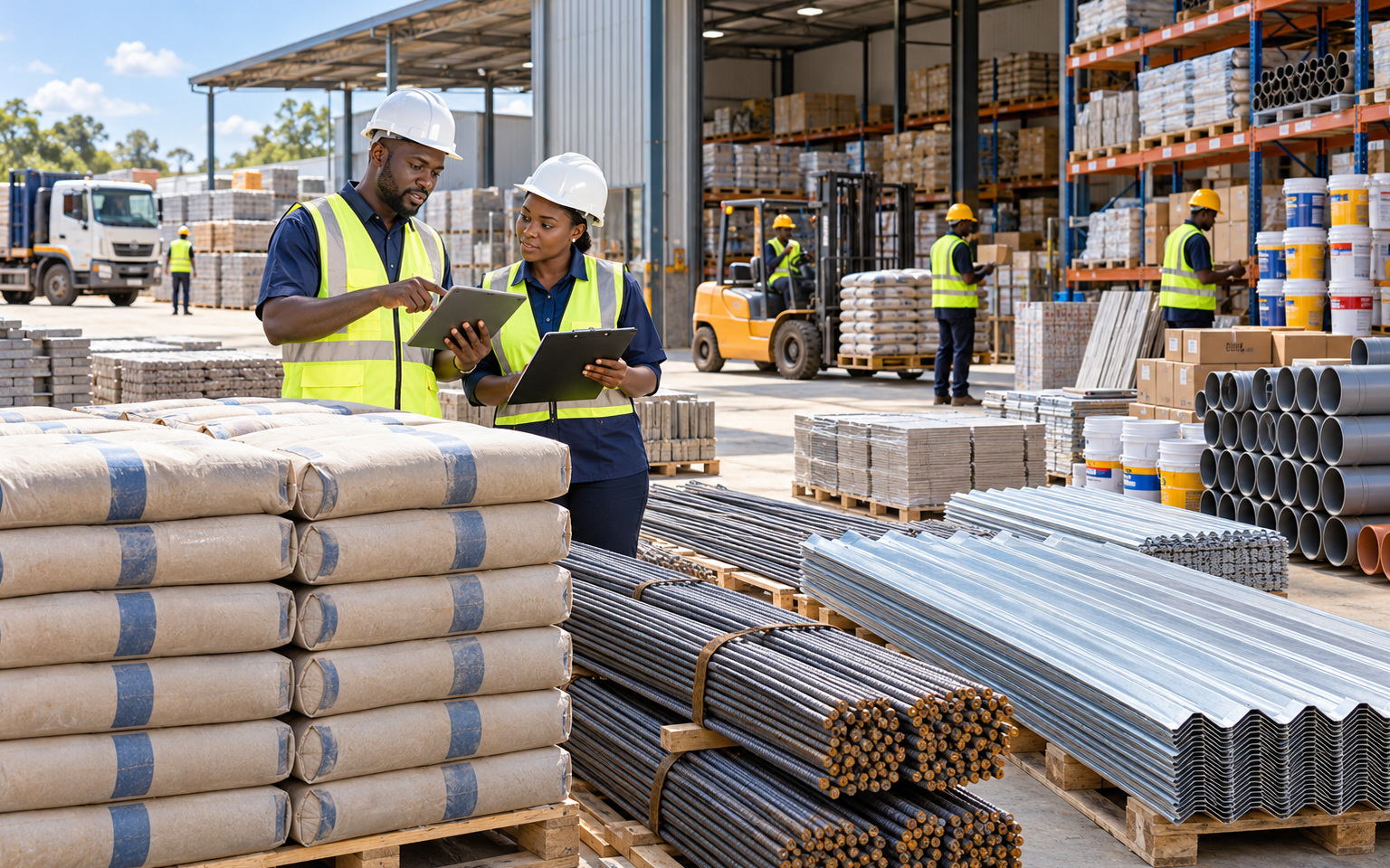 Construction materials and supplies