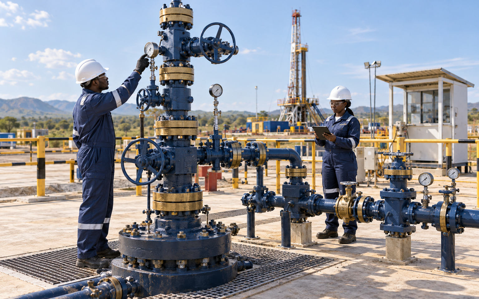 Wellhead and pressure control equipment