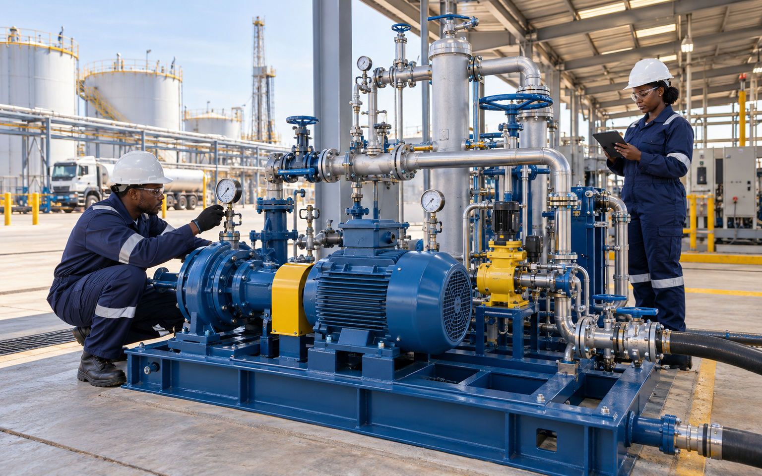 Pumps and fluid handling equipment
